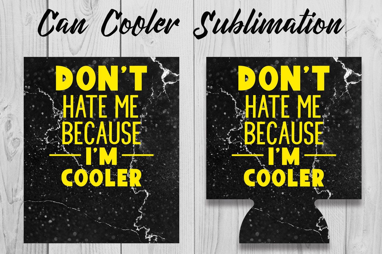 Can Cooler Sublimation | Can Koozie