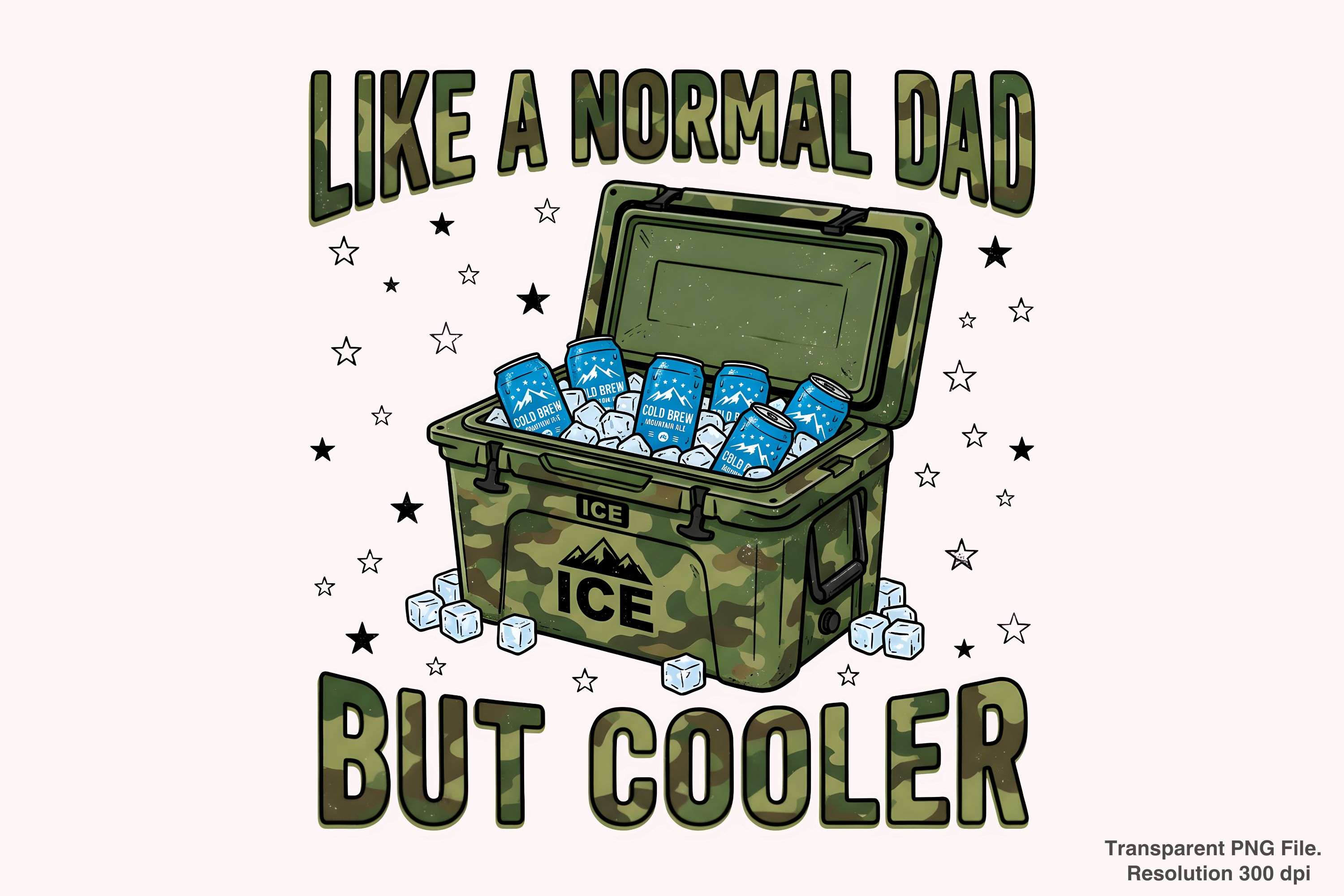 Like a Normal Dad Png, but Cooler Png